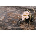 thumbnail image 4 of Anna Collection Beige/Gray/Tan Floral Medallion Rug - 7' X 10', 4 of 6