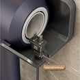 thumbnail image 3 of Sunjoy Tech Hair Dryer Organizer Wall-mounted Large Capacity Solid Color Hairdryer Shelf Deep Store Hair Dryer Stable Structure Smooth Edge Bathroom Rack Bathroom Supplies, 3 of 7