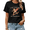 Black, variant on Vintage Skateboard Cherub Closed Minds Lover Gift Graphic Tees Womans T shirt Black White S-5XL Tops
