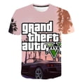 thumbnail image 1 of Ropa de niños Verano Cool 3D Imprimir GTA 5 Camiseta Niños y niñas Hiphop Camiseta Niños tops 1 3 6 7 8 9 10 11 12 13 14Year7T Gao Jinjia LED, 1 of 2
