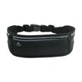 thumbnail image 4 of Riñonera Zulema bolsa de cintura deportiva para correr hacer ejercicio acampar Negro, 4 of 8