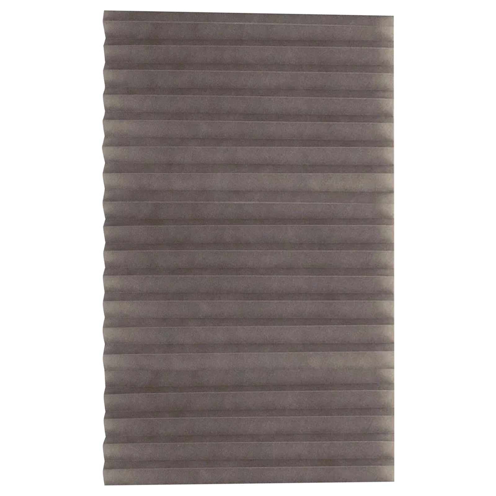 ZMKIAG No Tools Adhesive Pleated Blackout Blinds – Window Shades, No Drill Temporary Blinds, Cordless Room Darkening Paper Shades – For Office, Living Room, Bedroom