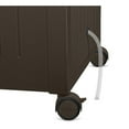 thumbnail image 5 of Suncast 77 qt. Resin Wicker Outdoor Cooler Station® Patio Cooler, Java Brown, 5 of 6