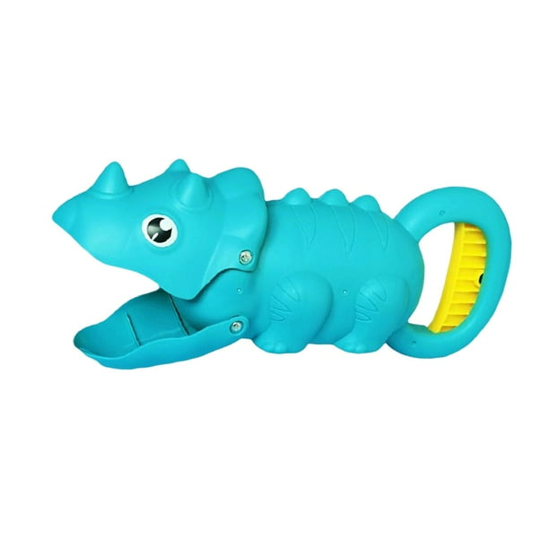 Clip para hacer bolas de nieve para niños, juguetes para hacer bolas de nieve, regalos de cumpleaños para niños pequeños triceratops azul