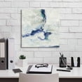 thumbnail image 5 of Epic Graffiti 'White And Blue' by Silvia Vassileva, Canvas Wall Art, 18"x18", 5 of 8