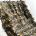 thumbnail image 3 of Plutus 108" x 90" Porcupine Faux Fur Luxury Throw in Mocha, 3 of 3