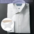 thumbnail image 2 of Greenadscape 100Pcs Shirt Collar Support White Cardboard Collar Shaping for Daily Wear and Formal Occasions, 2 of 8