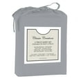 thumbnail image 2 of Cotton House - Wrinkle-Free Microfiber Sheet Set, Twin Size, Light Grey, 2 of 3