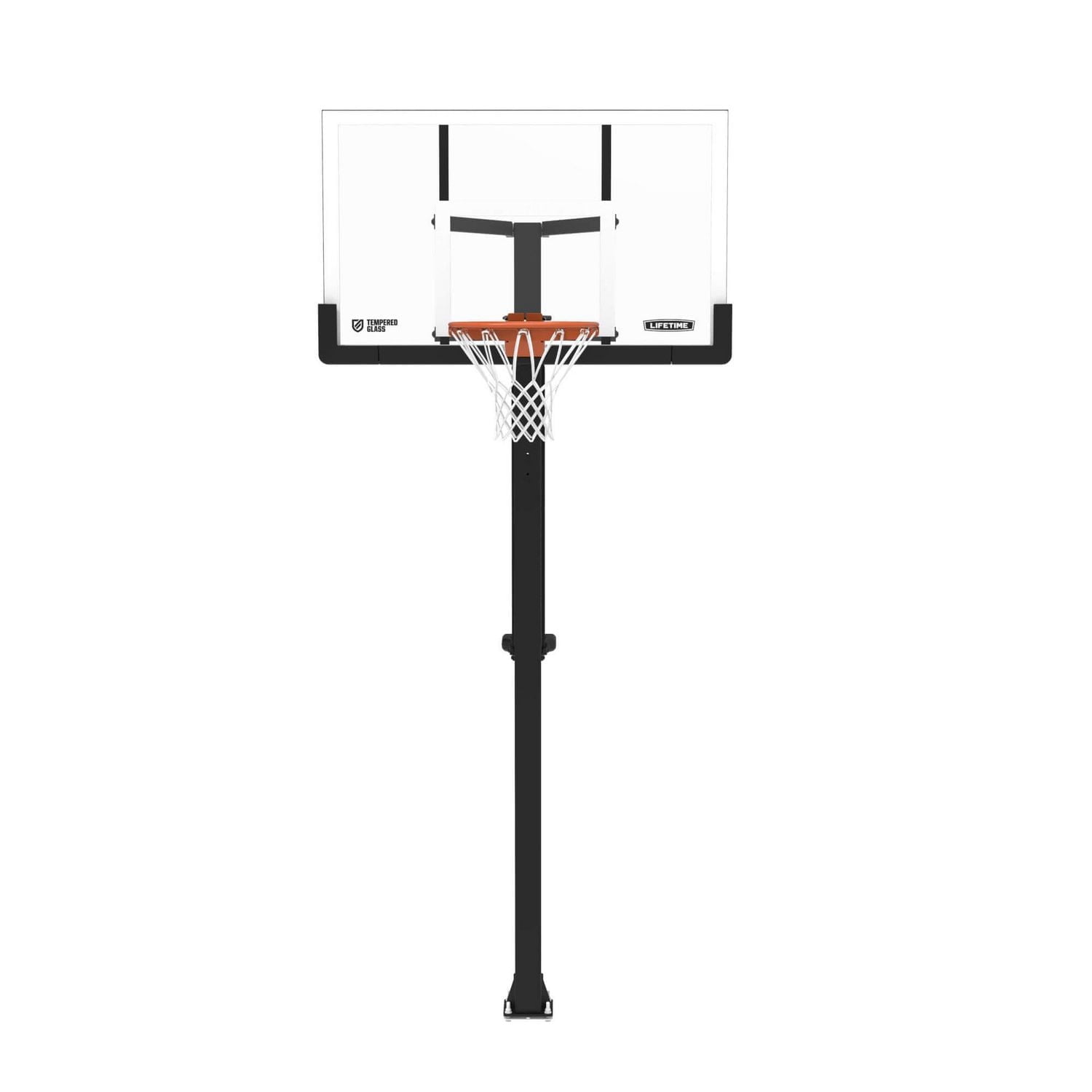 Lifetime Mammoth Lift Bolt Down (54-Inch Tempered Glass) Basketball System