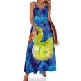 thumbnail image 1 of Vestido sin mangas de patito de goma, vestido de noche para mujer, elegante vestido de invitada de boda, elegante vestido de fiesta para mujer, 1 of 7