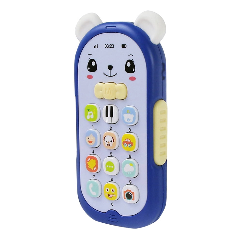 Kids Learning Mobile Phone Toy Musical Sound Playing Early Educational Toys 