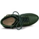thumbnail image 4 of Botines con plataforma Allegra K tacones de bloque con correa con cordones Verde oscuro 39, 4 of 6