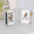 thumbnail image 3 of Square Photo Frame Modern Stand Showcase Your Photos with Clear Designs, Customized for 3inch/SQ Picture,Long lasting, 3 of 17