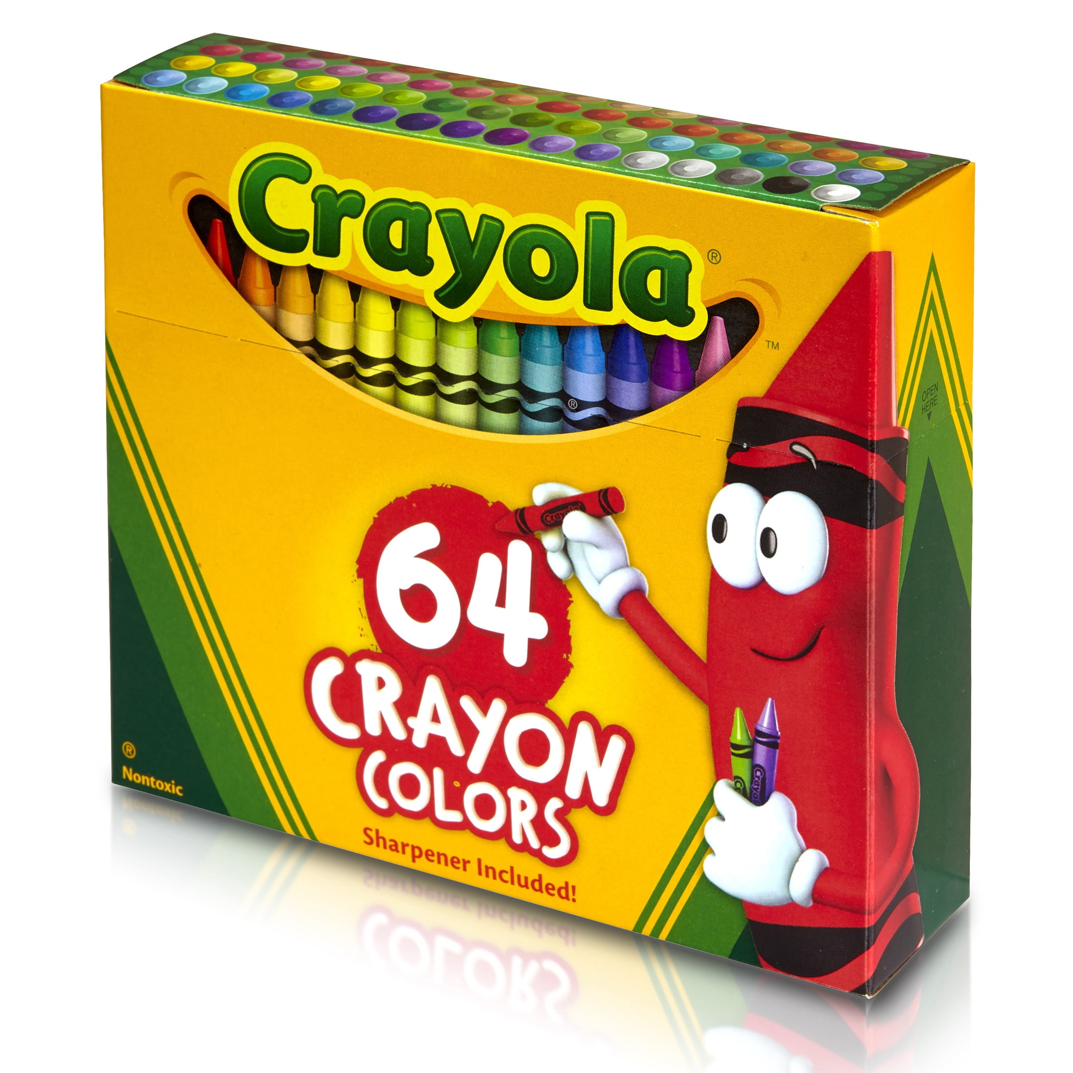 Crayola Crayons, Regular Size, 64 Per Box, 3 Boxes