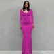 thumbnail image 1 of 2023 Summer Women Sexy Spaghetti Strap Black Skims Long Dress Y2k Sleeveless Solid Skinny Bodycon Trumpet Maxi Dresses VestidosXL Gao Jinjia LED, 1 of 2