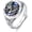Saint Michael, variant on Saint Michael Peregrine Florian Archangel Raphael Ring 925 Sterling Silver Catholic Protector Ring Jewelry for Women Men