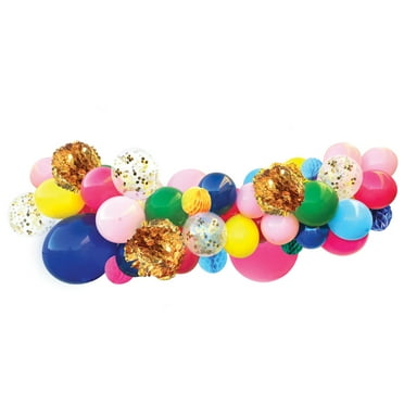 Packed Party Balloon Garland Kit,42 Pieces, Latex Multi-Color, 'Life of the Party'