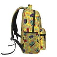 thumbnail image 2 of Horeoi 90s Audio Tape Print Eco-Friendly Lightweight Student Backpack for School Travel - Ergonomic Padded Laptop Compartment & Multi-Pocket Design, 2 of 5