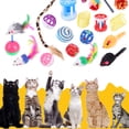 thumbnail image 4 of Juguete para gatos Juguetes interactivos para gatos 20 piezas Juego de paquetes variados para gatos, 4 of 7