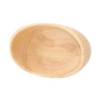 thumbnail image 4 of Bandeja para servir sushi de madera con forma de barco de sushi de goma para alisar madera gruesa antideslizante fácil de limpiar para bar familiar, cafetería, fiesta 17 cm / 6,7 pulgadas, 4 of 10