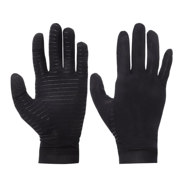 Ofertas Únicas 1 Par de Guantes Antideslizantes de Rayas Horizontales para Deporte M