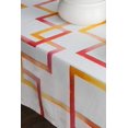 thumbnail image 4 of Geecy Summer Maze 100% Cotton Tablecloth 60 Inch x 108 Inch for Kitchen Dining Decoration Parties Weddings, 4 of 8