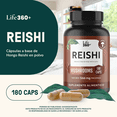thumbnail image 4 of HONGO REISHI Life360+ 180 Cápsulas, 4 of 7
