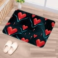 thumbnail image 5 of Valentine's Day Non-Slip Polyester Chair Mat - Machine Washable Door Mats and Rugs, 5 of 6