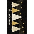 thumbnail image 4 of Mohawk Home Prismatic Merry Polkadot Trees Gold Contemporary Theme Christmas Precision Printed Scatter, 1'6"x2'6", Black, 4 of 6