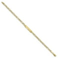 thumbnail image 2 of Bracelet Semi-Solide 10k Figaro Link ID 7 Pouces "Bracelets, 2 of 3