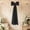 Black, variant on QuanTara Extra Large Black Satin Bow Decoration, 59" Pearl Silk Wedding Arch Bow with Flowing Chiffon Streamers, Giant Hanging Bow for Ceremony Backdrop, Chair Sashes & Photography Props