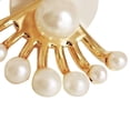 thumbnail image 7 of Besufy Women Stud Earring,1 Pair Earrings Double-sided Jewelry Faux Pearl Front Back Stud Earrings for Festival, 7 of 7
