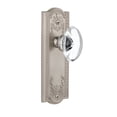 thumbnail image 4 of Grandeur Parpro_Prv_234 Parthenon Solid Brass Rose Privacy Door Knob Set - Grey, 4 of 7
