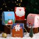 thumbnail image 1 of 5Pcs Merry Christmas Apple Packaging Box Plastic Santa Claus Decor Cookie Candy Chocolate Packages Xmas Party Gifts DecorationE9x10x12.5cm He Qiyong unisex, 1 of 1
