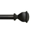 thumbnail image 5 of EXCLUSIVE HOME Napoleon 1" Curtain Rod and Coordinating Finial Set, Oil Rubbed Broze, Adjustable 36"-72", 5 of 7