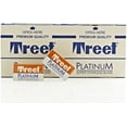 thumbnail image 3 of 200 Treet Platinum Super Stainless Double Edge Safety Razor Shaving Blades, 3 of 5