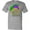 Athletic Heather, variant on Mardi Gras New Orleans Louisiana Jester Hat T-Shirt