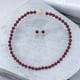 thumbnail image 3 of Set 2 Piezas Collar y Aretes Perla de Mallorca 8mm 45cm | Rojo, 3 of 5