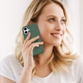 thumbnail image 6 of iPhone 16 Case, iPhone 16 Phone Case Liquid Silicone Gel Rubber Slim Phone Case Soft Anti-Scratch Durable Microfiber Lining Full Body Shockproof Protective Cover iPhone 16 6.1", Forest Green, 6 of 14
