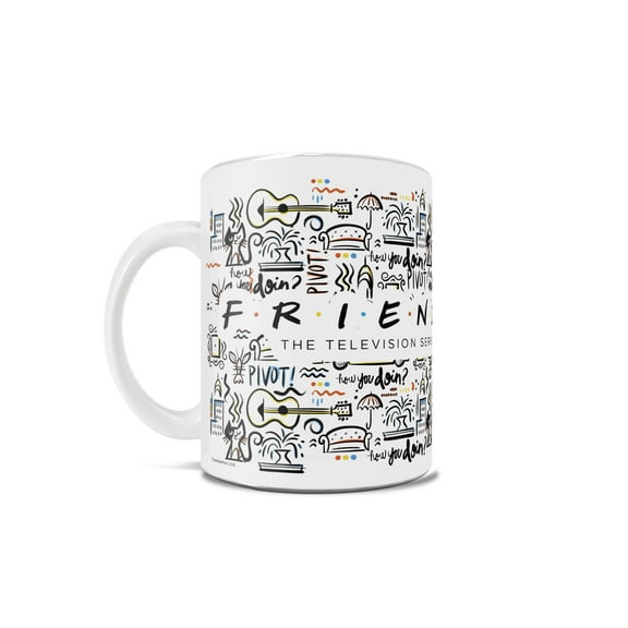 Friends: The Television Show (25 Year Anniversary) 11 oz Ceramic Mug