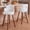 White, variant on HomeZeer 26" Swivel Bar Stools Set of 2, White PU Leather with Back & Footrest, Solid Wood Legs Anti-Slip Base, Counter Height Stools for Kitchen Island