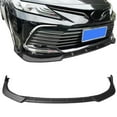 thumbnail image 2 of Ikon Motorsports Compatible with 21-24 Toyota Camry LE / XLE / Hybrid LE / Hybrid XLE 3PCS Front Bumper Lip IKON Style PP Matte Black, 2 of 5