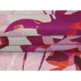 thumbnail image 5 of oneOone Velvet Fuschia Pink Fabric Abstract Ink Texture Sewing Material Print Fabric By The Yard 58 Inch Wide, 5 of 7