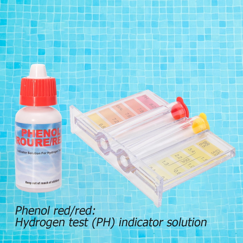 Buy Chlorine PH Water Quality Test Kit Swimming Pool Liquid Hydroponics
