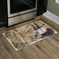 thumbnail image 2 of J&V TEXTILES Oversized 20"x36" Feel at Ease Anti-Fatigue Kitchen Mat Vino 10438, 2 of 9