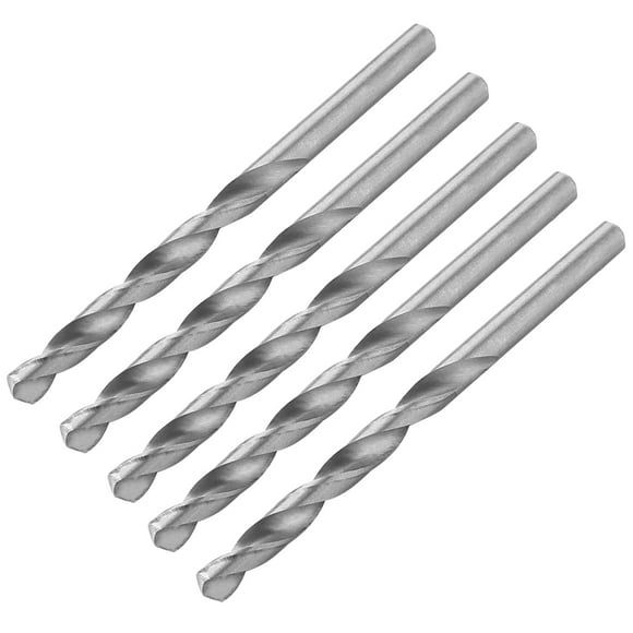 Utoolmart Twist Drill High Speed Steel Bit, Mini Twist Drill Bits Set, Jobber Small Twist Drill Bits, 6.5mm Twist Drill, HSS-4241 Twist Drill Bit Set, for Steel Aluminum Alloy, 10 Pcs