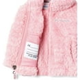 thumbnail image 3 of Columbia Girls Fire Side Sherpa Full Zip Pink Orchid X-Large, 3 of 9