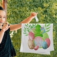 thumbnail image 2 of Cute Bunny Gnome Hand Towels 2 PCS, Easter Eggs Kitchen Towel Ultra Soft and Highly Absorbent,Decorative Fingertip Face Towel for Bathroom Hotel, 28.3"x14.4", 2 of 4
