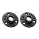 thumbnail image 5 of 1/2 Inches Malleable Cast Iron Pipe Flange, 1/2 Inches Black Pipe Threaded Pipe Nipples, 8 Pcs, 5 of 5