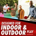 thumbnail image 2 of Jercoda All-in-One Ping Pong Table Tennis Set, 2 Player Set with 6 Balls and Retractable Net, Indoor Outdoor Healthy Game, 2 of 13